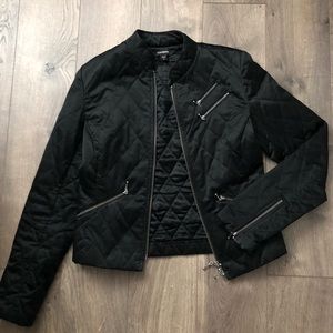 Express Quilted Moto Jacket